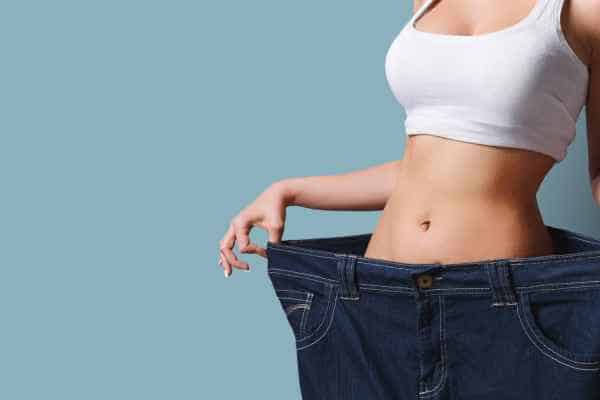 woman after fat reduction treatment Southampton