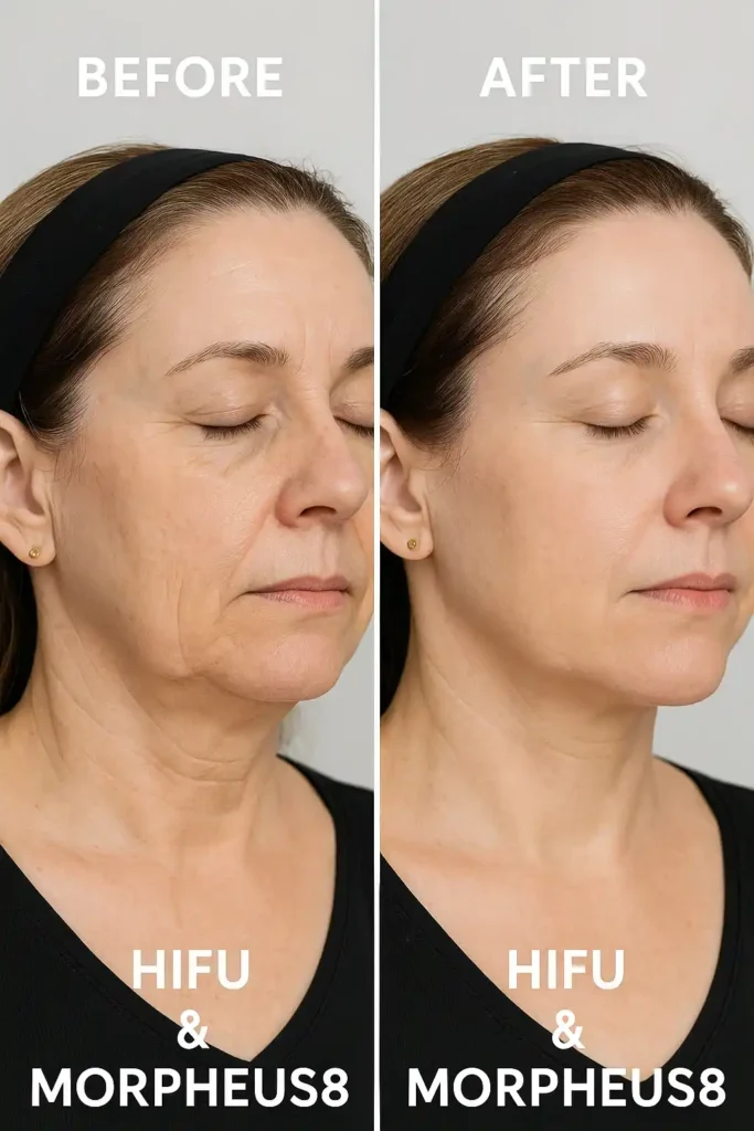 HIFU & Morpheus8 treatment results Southampton - book in today!