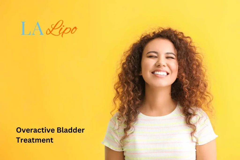 woman smiling about overactive bladder treatment Southampton solutions
