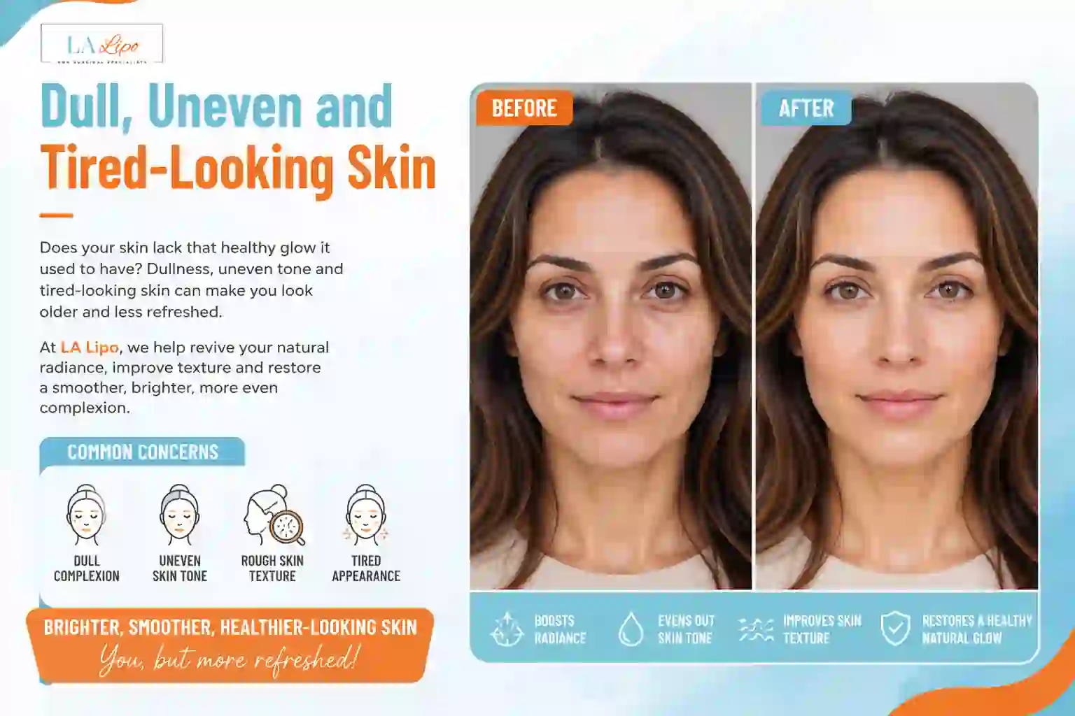 Sign #5: Dull, Uneven and Tired-Looking Skin Southampton
