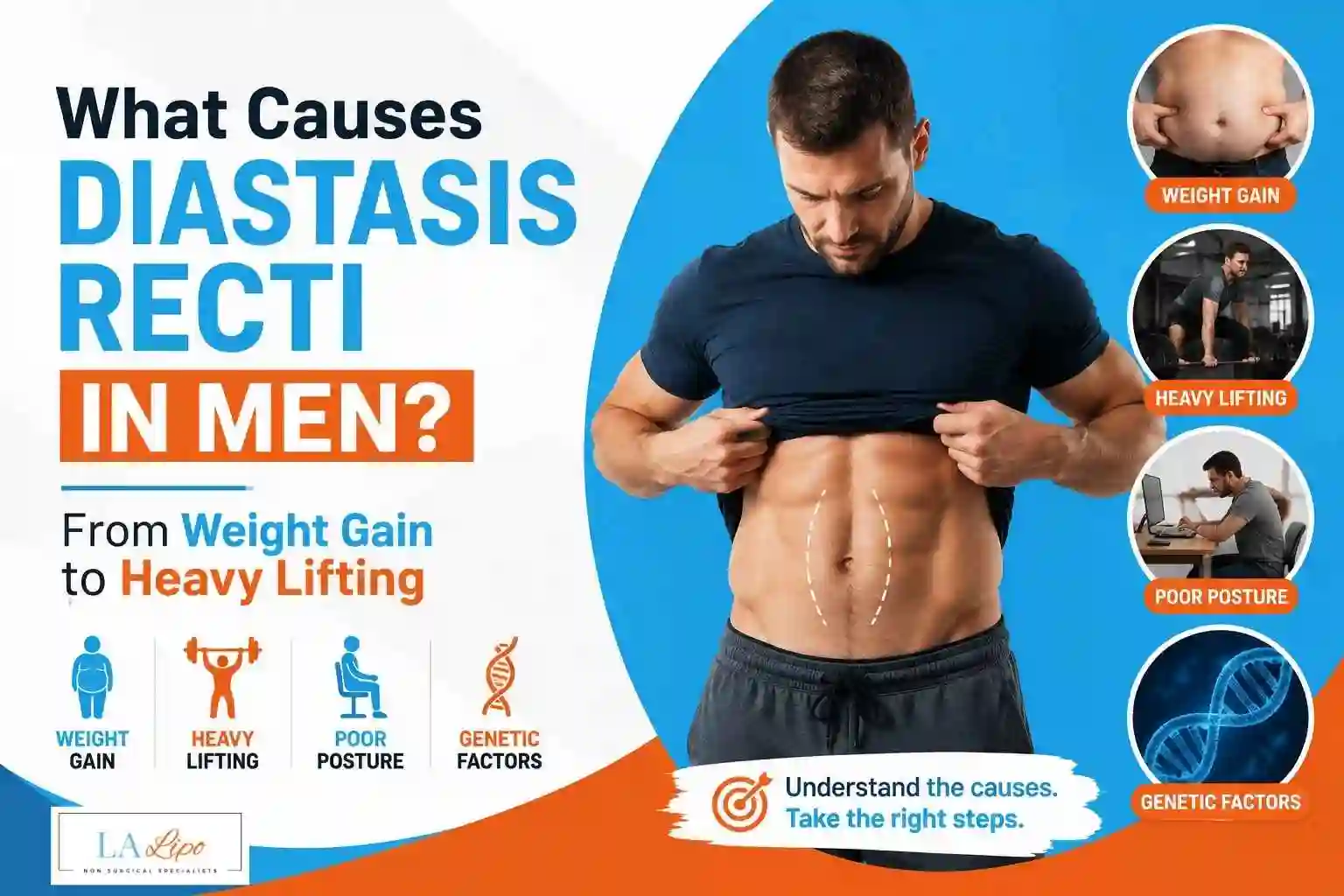 What Causes Diastasis Recti in Men? From Weight Gain to Heavy Lifting Southampton