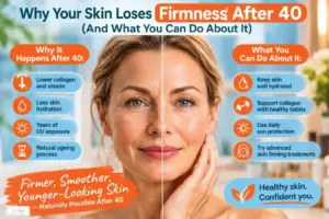 Why Your Skin Loses Firmness After 40 (And What You Can Do About It)